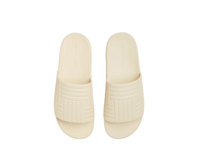 Bottega Veneta Bottega Veneta Slider In Rubber Sea Salt - view 2