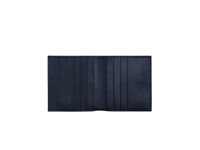 Bottega Veneta Bottega Veneta Slim Intrecciato Bi-Fold Wallet In Calfskin Space - view 2