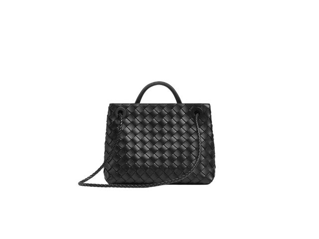 Bottega Veneta Bottega Veneta Small Andiamo In Lambskin With Brass Finish Hardware Black - view 4