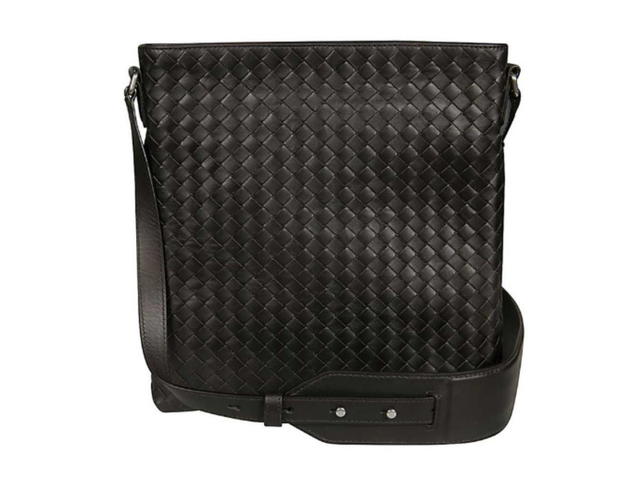 Bottega Veneta Bottega Veneta Small Messenger Bag Espresso - view 1