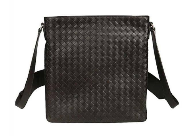 Bottega Veneta Bottega Veneta Small Messenger Bag Espresso - view 2