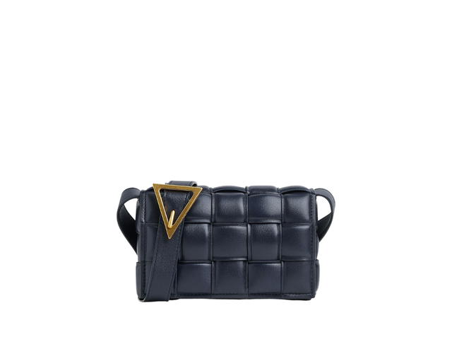 Bottega Veneta Bottega Veneta Small Padded Cassette In Lambskin With Gold Finish Hardware Space - view 1