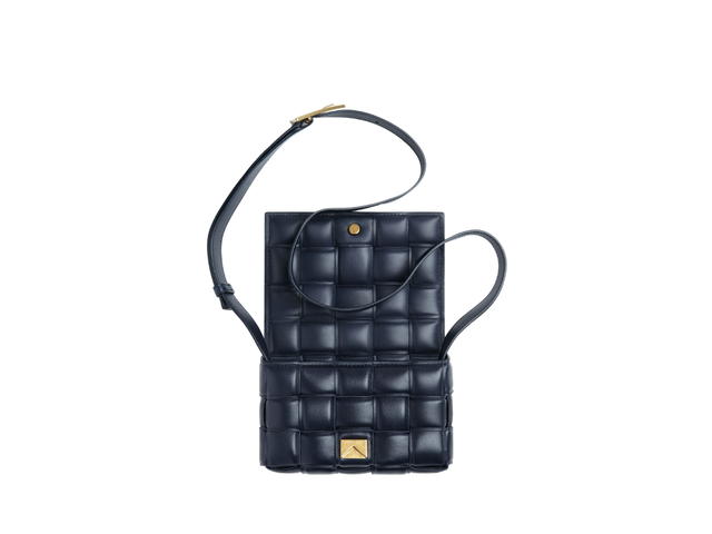 Bottega Veneta Bottega Veneta Small Padded Cassette In Lambskin With Gold Finish Hardware Space - view 2