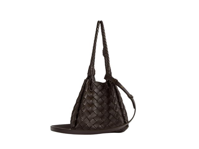 Bottega Veneta Bottega Veneta Small Parachute In Lambskin With Brass Finish Hardware Fondant - view 3