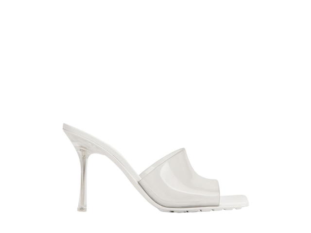 Bottega Veneta Bottega Veneta Stretch Mule In Clear Rubber Mules Glass - view 1