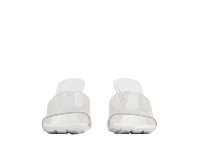 Bottega Veneta Bottega Veneta Stretch Mule In Clear Rubber Mules Glass - view 2