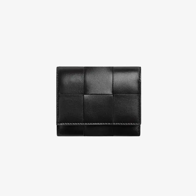 Bottega Veneta Bottega Veneta Tri-Fold Zip Wallet Black - view 2