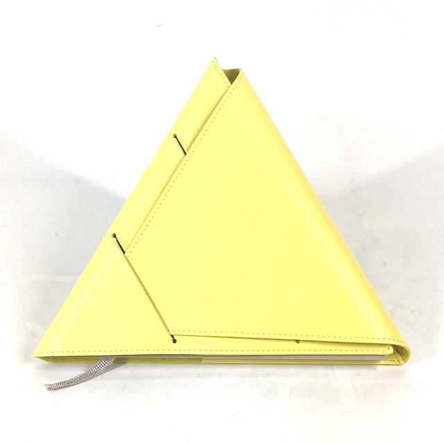 Bottega Veneta BOTTEGA VENETA Triangle Memo pad Stationery Note cover Leather yellow - view 2