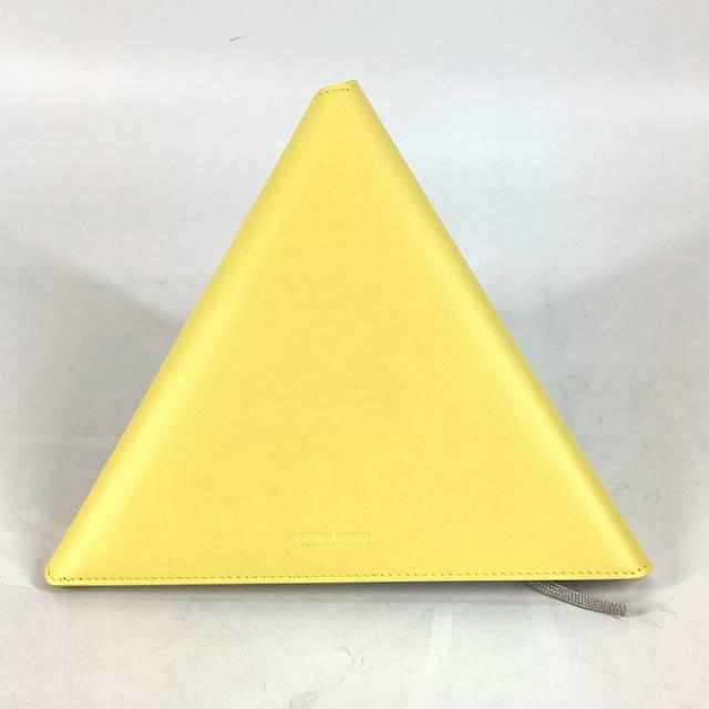 Bottega Veneta BOTTEGA VENETA Triangle Memo pad Stationery Note cover Leather yellow - view 3