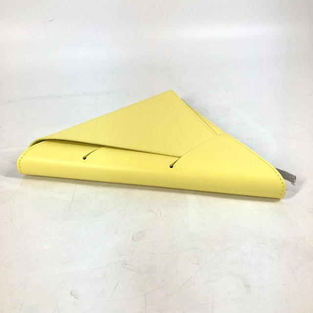 Bottega Veneta BOTTEGA VENETA Triangle Memo pad Stationery Note cover Leather yellow - view 4
