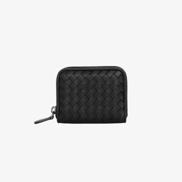 Bottega Veneta Bottega Veneta Zip Around Coin Purse Black - view 2