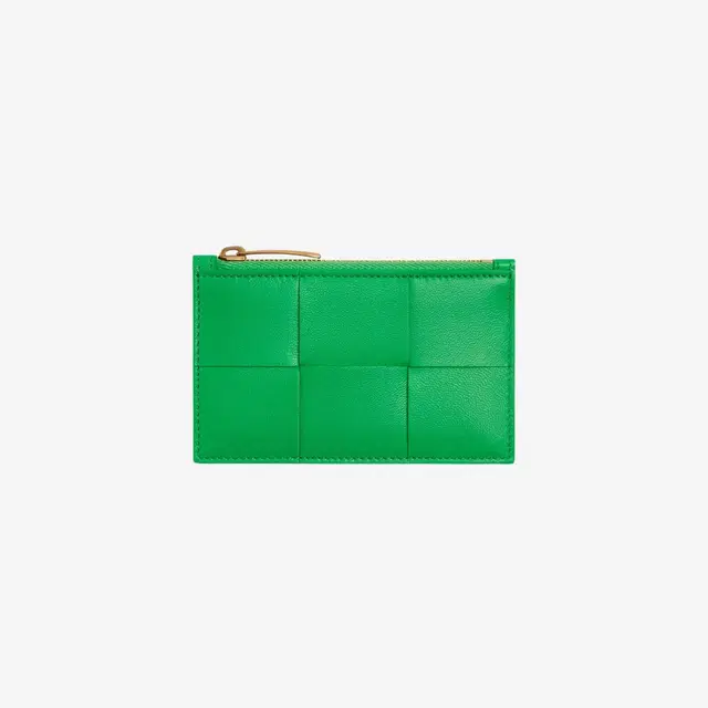 Bottega Veneta Bottega Veneta Zipped Card Case Parakeet - view 2