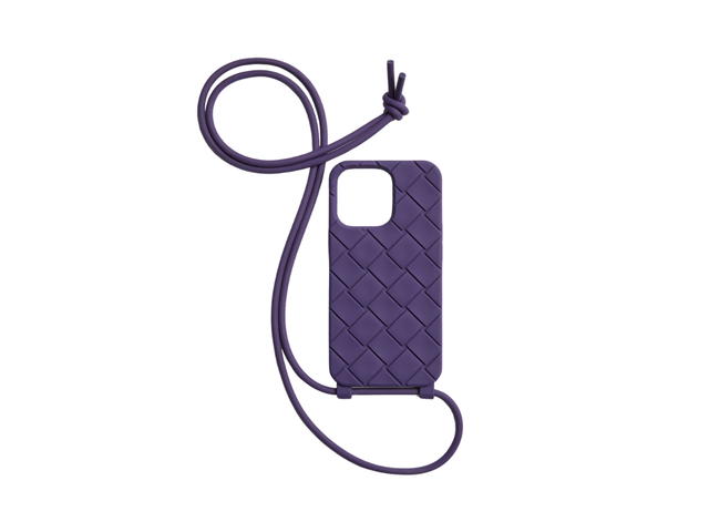 Bottega Veneta Bottege Veneta Iphone 13 Pro Case On Strap In Silicone Unicorn - view 1