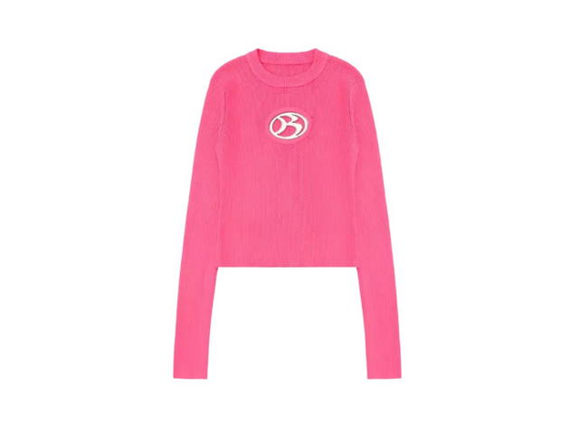 BOY BY BOY Boy By Boy Logo Knit Pink - view 1