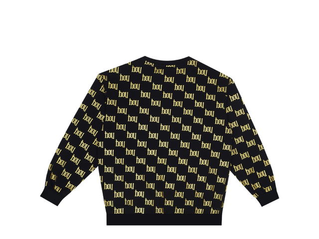 Boy London Boy London Boy Eagle Gold Text Black - view 2