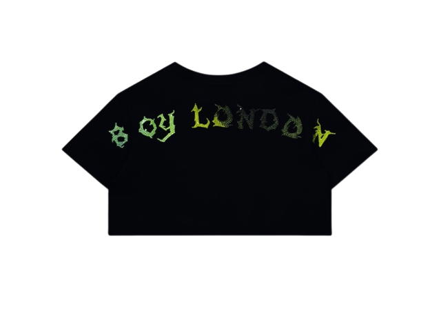 Boy London Boy London Crop Top Bat X Eagle Night Collection Black (W) - view 2