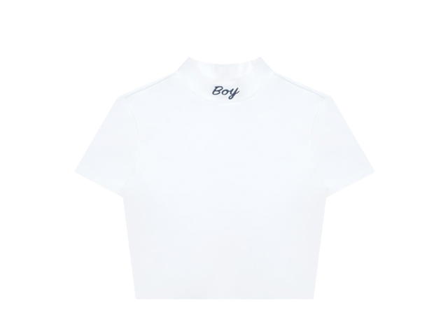 Boy London Boy London Crop Top Retro New Collection White (W) - view 1