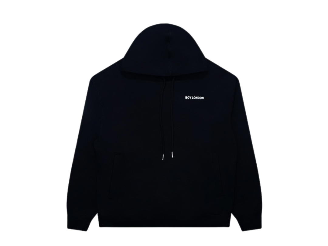 Boy London Boy London Hoodies Retro New Collection-Big Eagle Printed Black-White