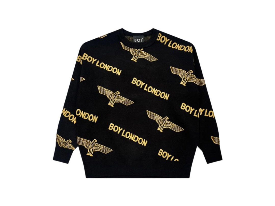 Boy London Boy London Knit Retro New Collection Black