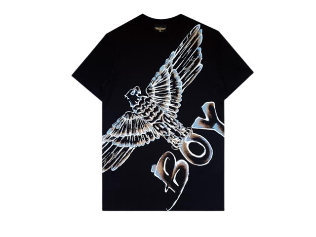 Boy London Boy London Onepiece Big Eagle Collection T-Shirt Black Blue - view 1