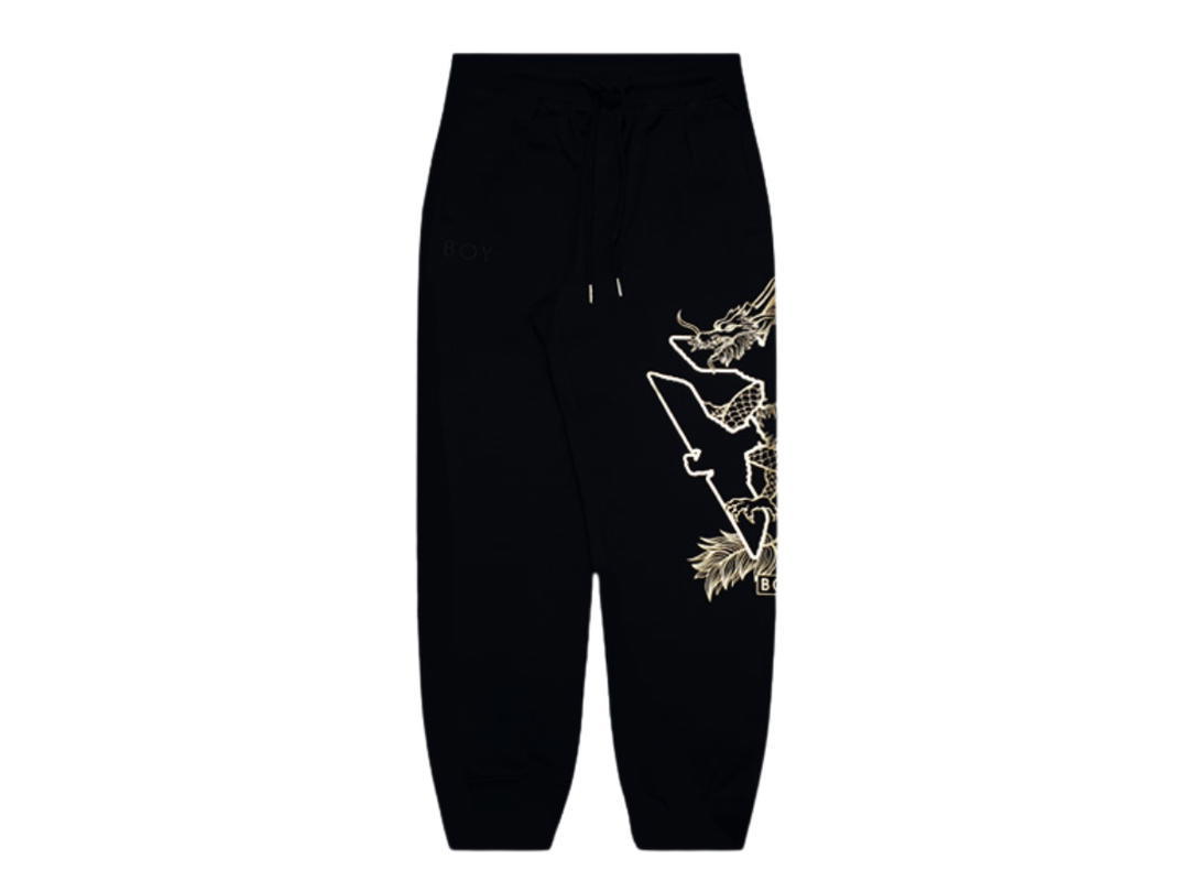 Boy London Boy London Pants Year Of The Dragon Collection Black-Gold
