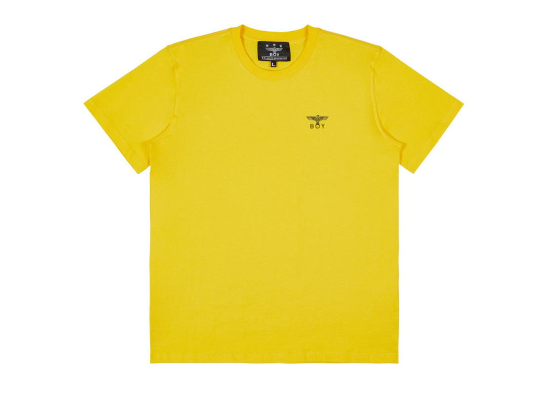 Boy London Boy London Small Logo T-Shirt Yellow