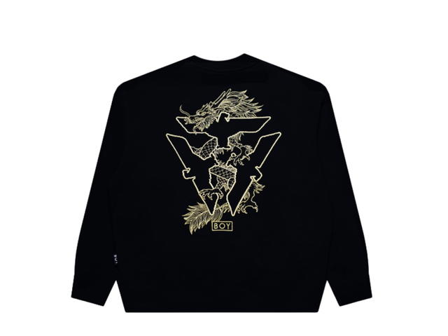 Boy London Boy London Sweater Year Of The Dragon Collection Black - view 2