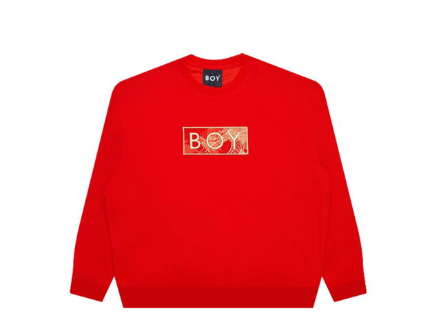 Boy London Boy London Sweater Year Of The Dragon Collection Red - view 1