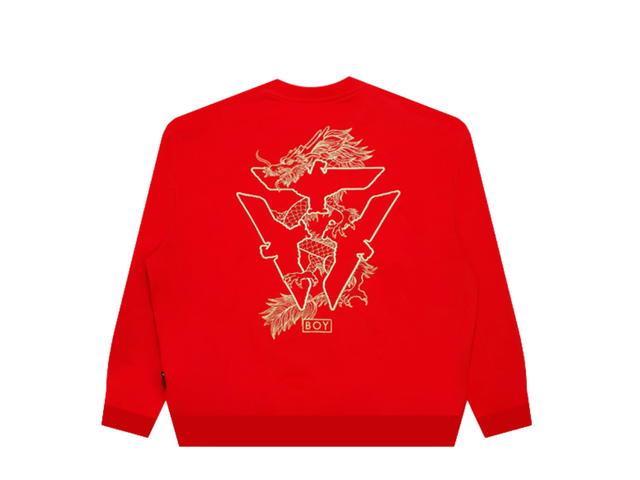 Boy London Boy London Sweater Year Of The Dragon Collection Red - view 2