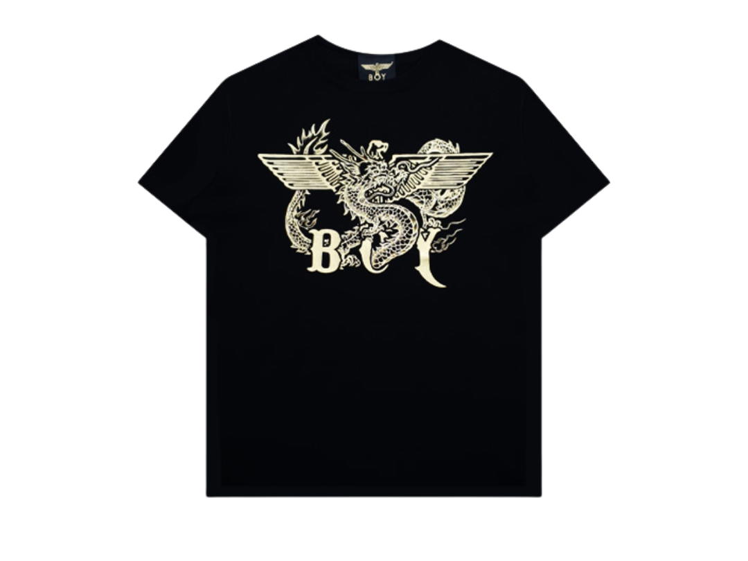 Boy London Boy London T-Shirt Year Of The Dragon Collection Black