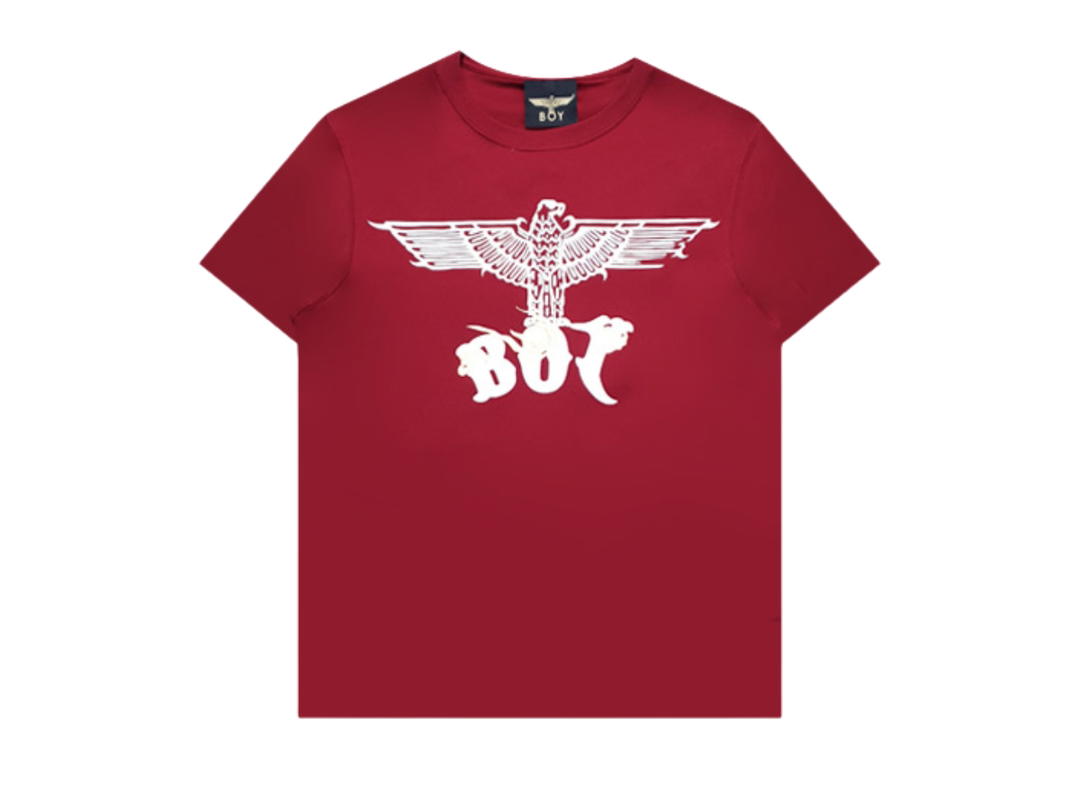 Boy London Boy London T-Shirt Year Of The Dragon Collection Burgundy