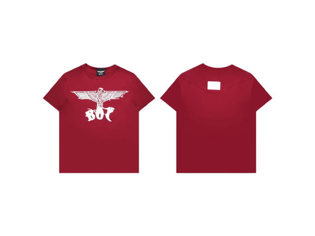 Boy London Boy London T-Shirt Year Of The Dragon Collection Burgundy - view 3
