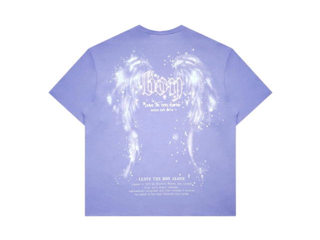 Boy London Boy London Wings T-Shirt Firework Collection Purple - view 2
