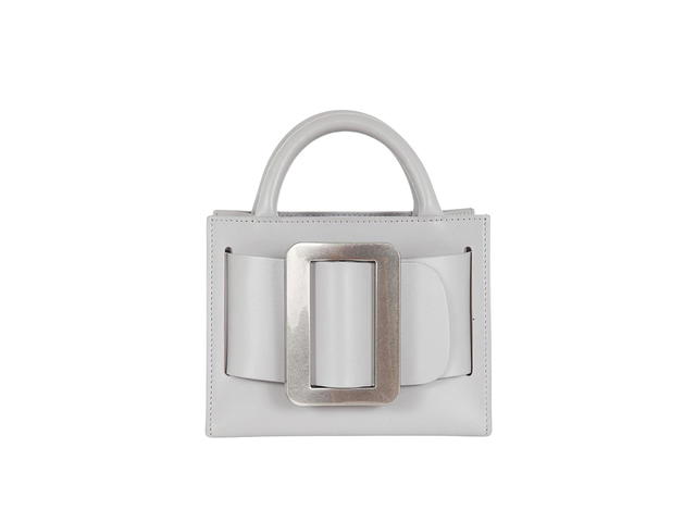 Boyy Boyy Bobby 18 Buckle Tote Bag White - view 1