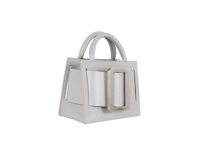 Boyy Boyy Bobby 18 Buckle Tote Bag White - view 3