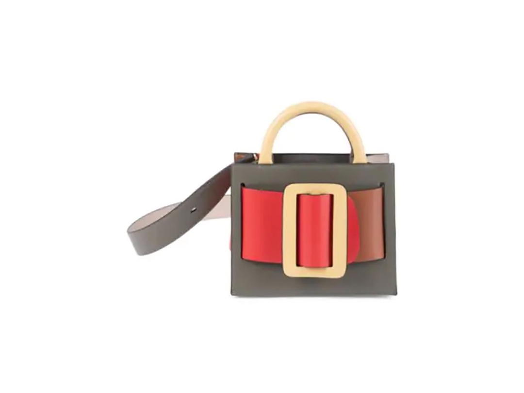 Boyy Boyy Bobby 18 Color Block Aurange/Nocciola