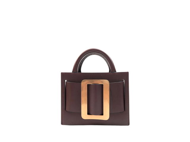Boyy Boyy Bobby 18 In Leather With Gold Buckle Ox Blood - view 1