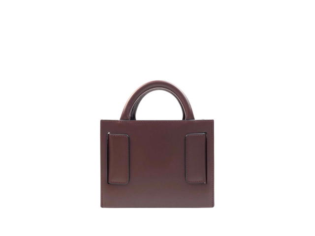 Boyy Boyy Bobby 18 In Leather With Gold Buckle Ox Blood - view 3