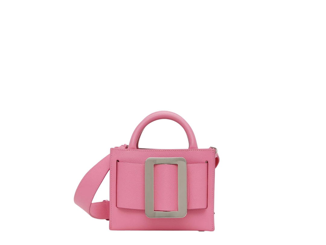 Boyy Boyy Bobby 18 In Calfskin With Silver-tone Hardware Bubble Gum