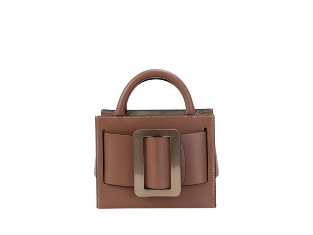 Boyy Boyy Bobby 18 In Palmellato Calfskin Leather With Gold-tone Hardware Nocciola - view 1