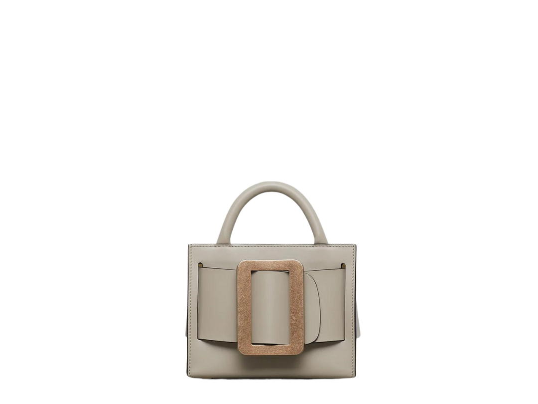 Boyy Boyy Bobby 18 In Palmellato Calfskin Leather With Gold-tone Hardware Tortora