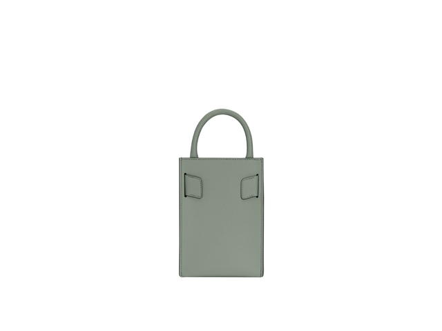 Boyy Boyy Bobby Tourist Epsom In Grained Calfskin With Gold Metal Buckle Celadon - view 2