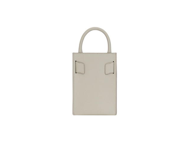 Boyy Boyy Bobby Tourist Epsom In Grained Calfskin With Shiny Metal Buckle Hummus - view 3