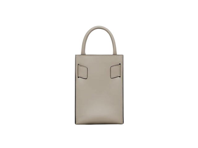 Boyy Boyy Bobby Tourist Gold Buckle In Calfskin Leather With Metal Hardware Tortora - view 2