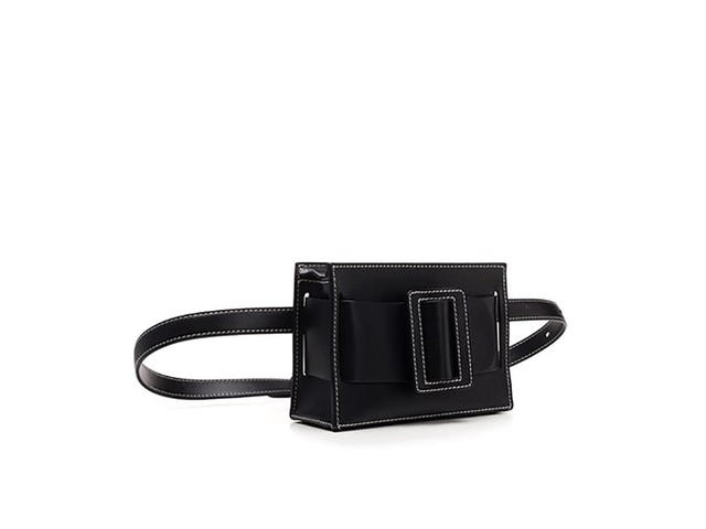Boyy Boyy Buckle Belt Bag Big Stitch Black - view 2