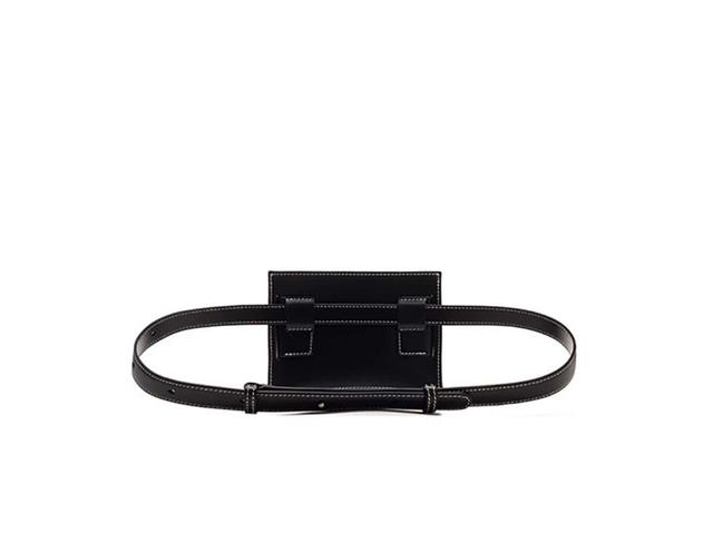 Boyy Boyy Buckle Belt Bag Big Stitch Black - view 3