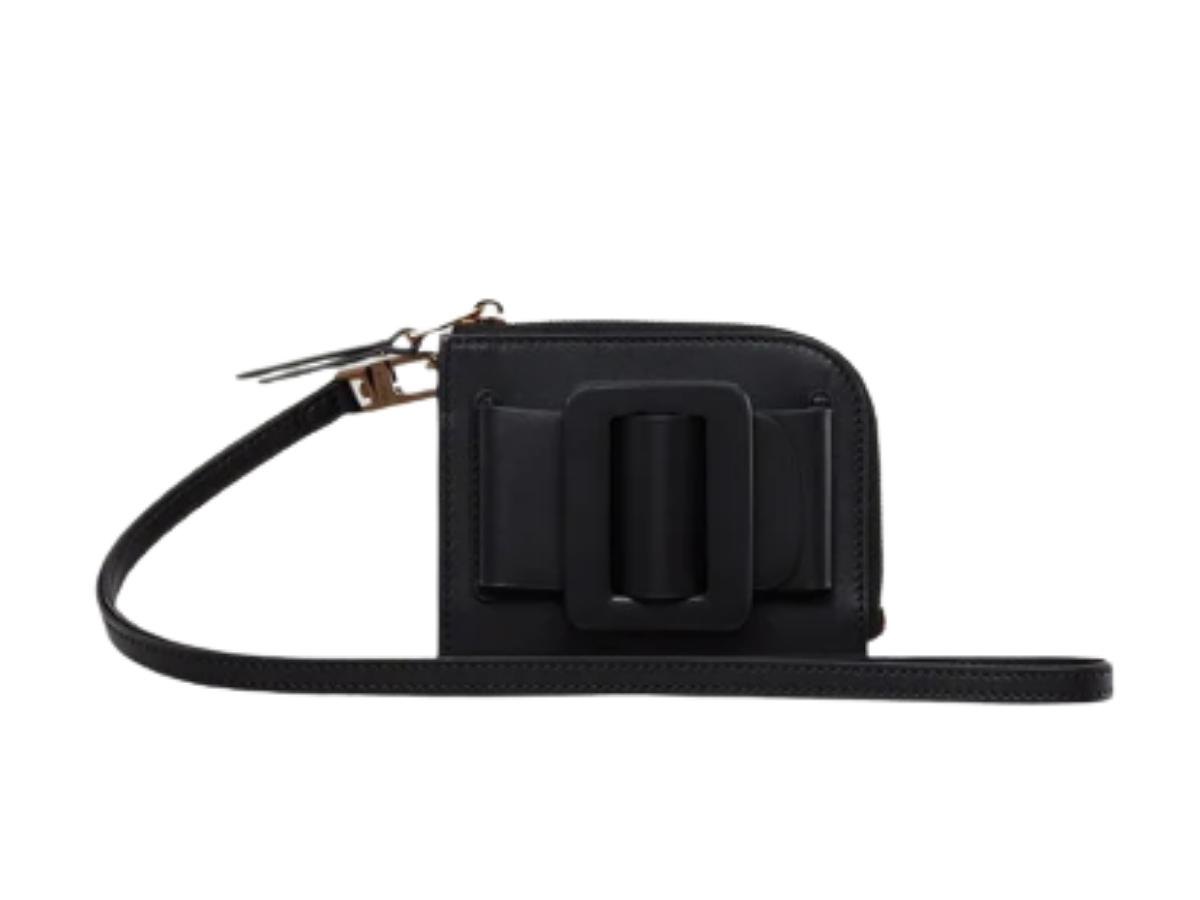Boyy Boyy Buckle Card Holder Black