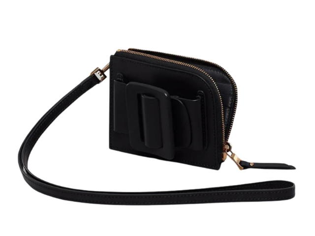Boyy Boyy Buckle Card Holder Black - view 2