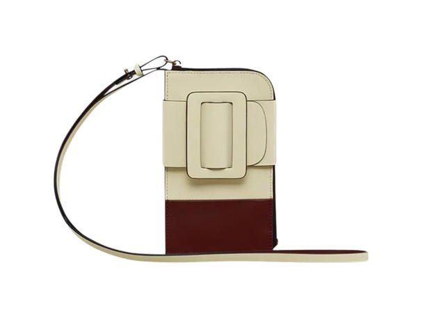 Boyy Boyy Buckle Cross Body Phone Case Two-Tone Bleached Lemon New Cognac - view 1