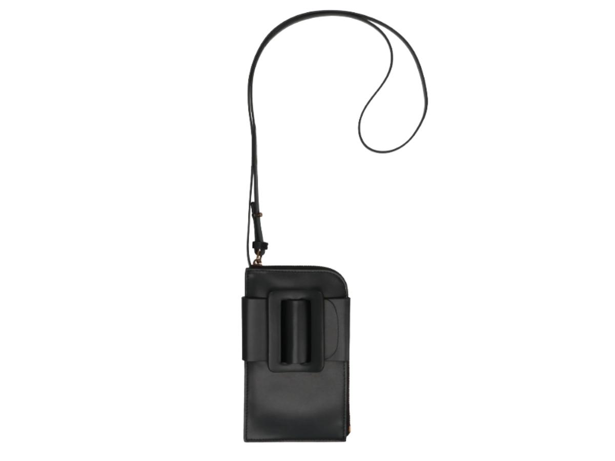 Boyy Boyy Buckle Crossbody Phone Case Black